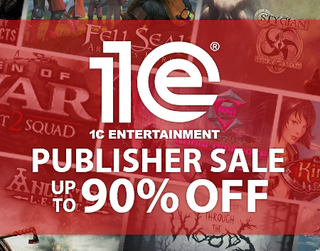 The whole 1C Entertainment portfolio is on sale!