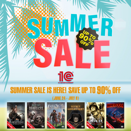 1C Entertainment Steam Summer Sale 2021