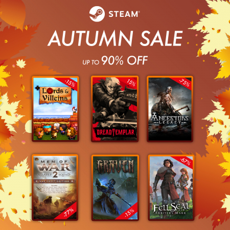 Steam Autumn Sale 2021 is here!